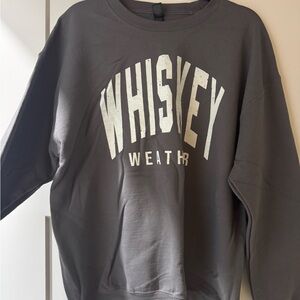 Gray 'Whiskey Weather' Sweatshirt
